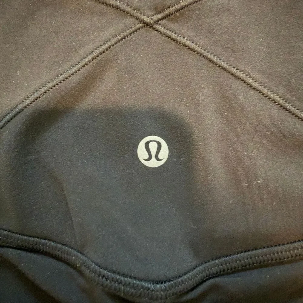 Lululemon Nulu Fold High Rise Yoga Tight Black